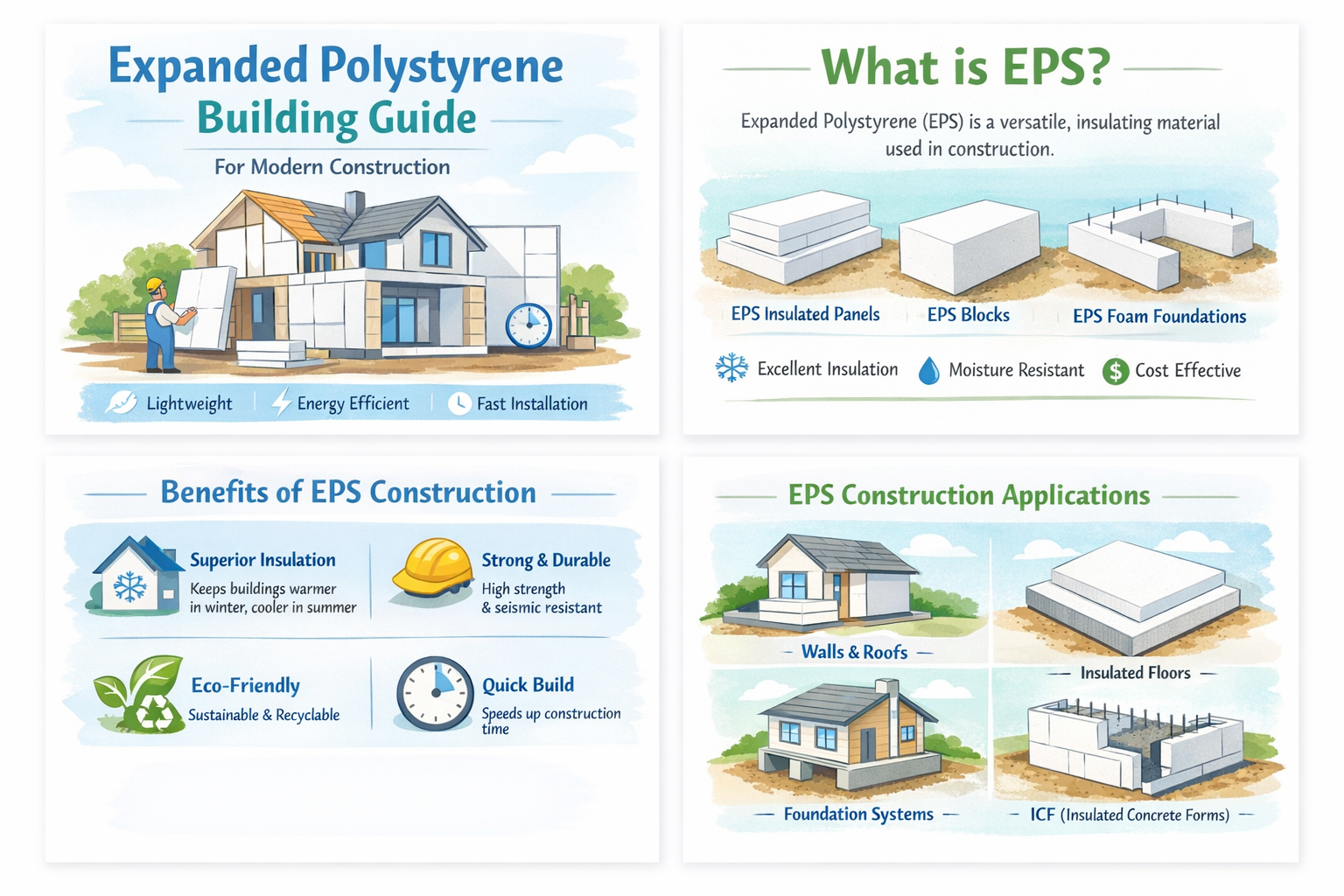 Expanded Polystyrene Building Guide for Modern Construction