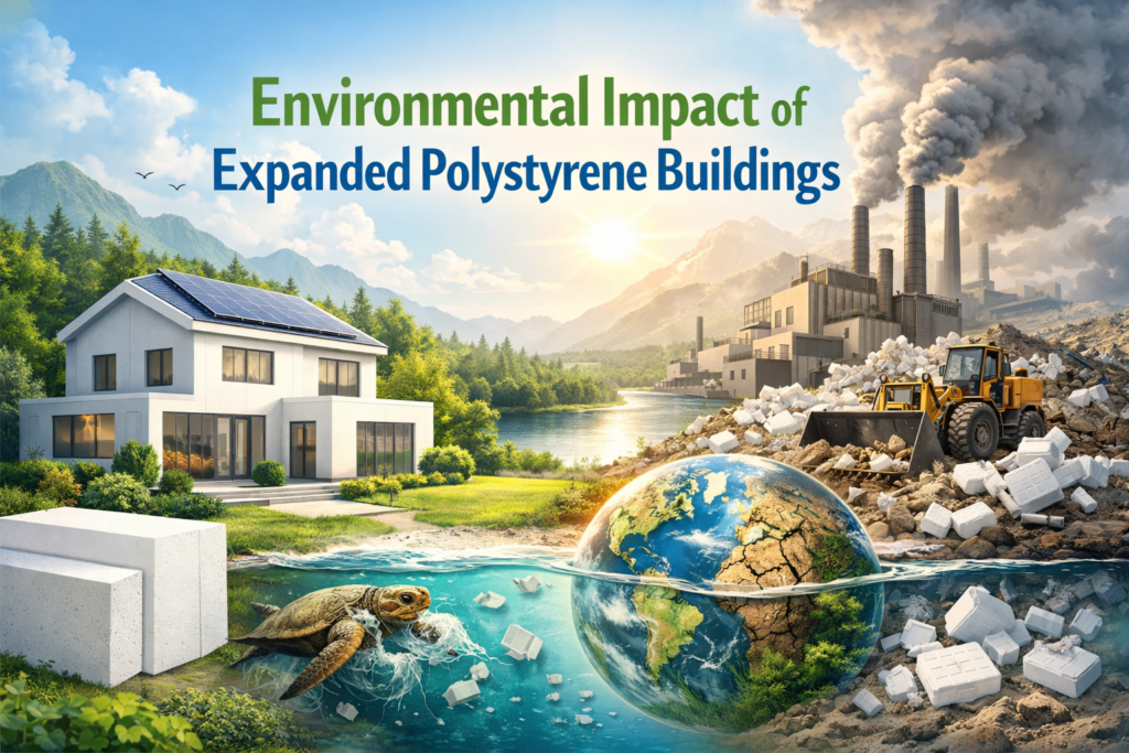 Environmental Impact of Expanded Polystyrene Buildings