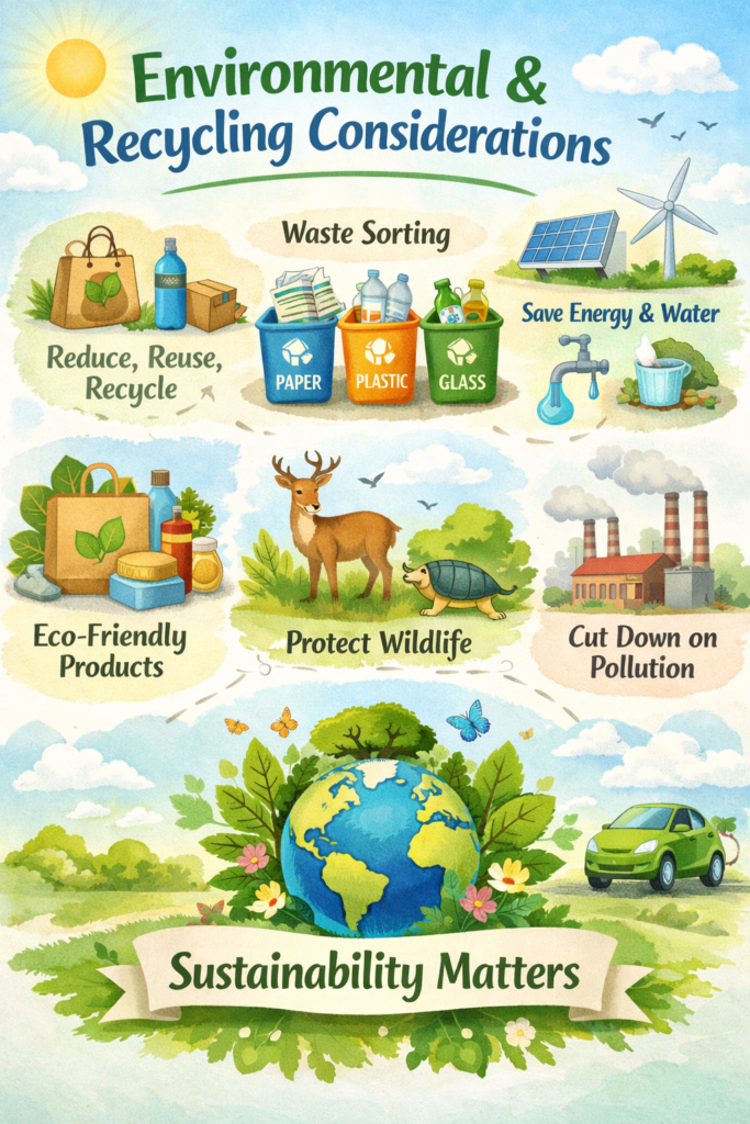Environmental and Recycling Considerations